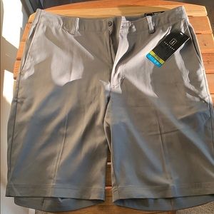Grey PGA Tour Golf Shorts